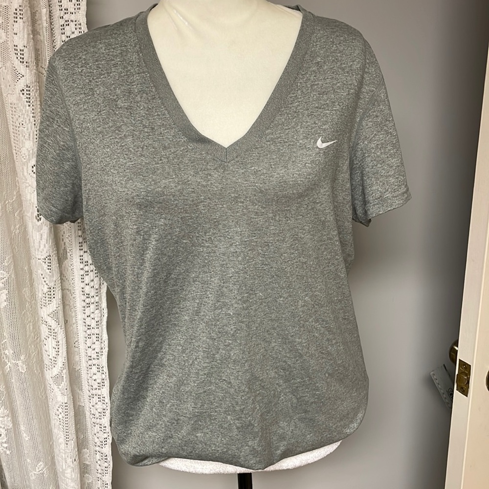 Nike Dry Fit Heather Gray- XL